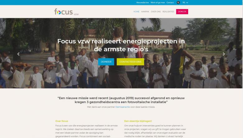 nieuwe focus website 