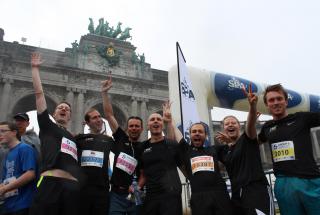cee en focus team 20 km door Brussel